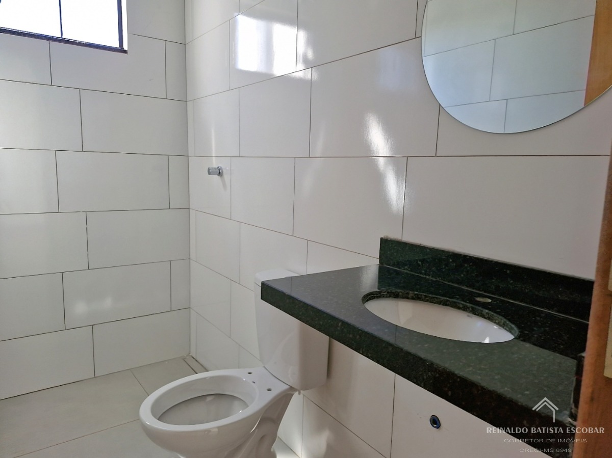 Casa térrea nova com 2 quartos e área gourmet no bairro bom 