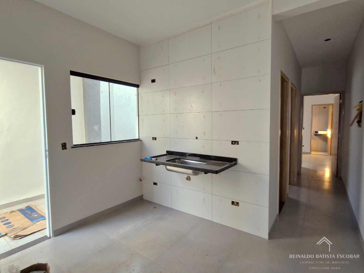 Oportunidade - casa nova à venda com 1 quarto 1 suíte, apena