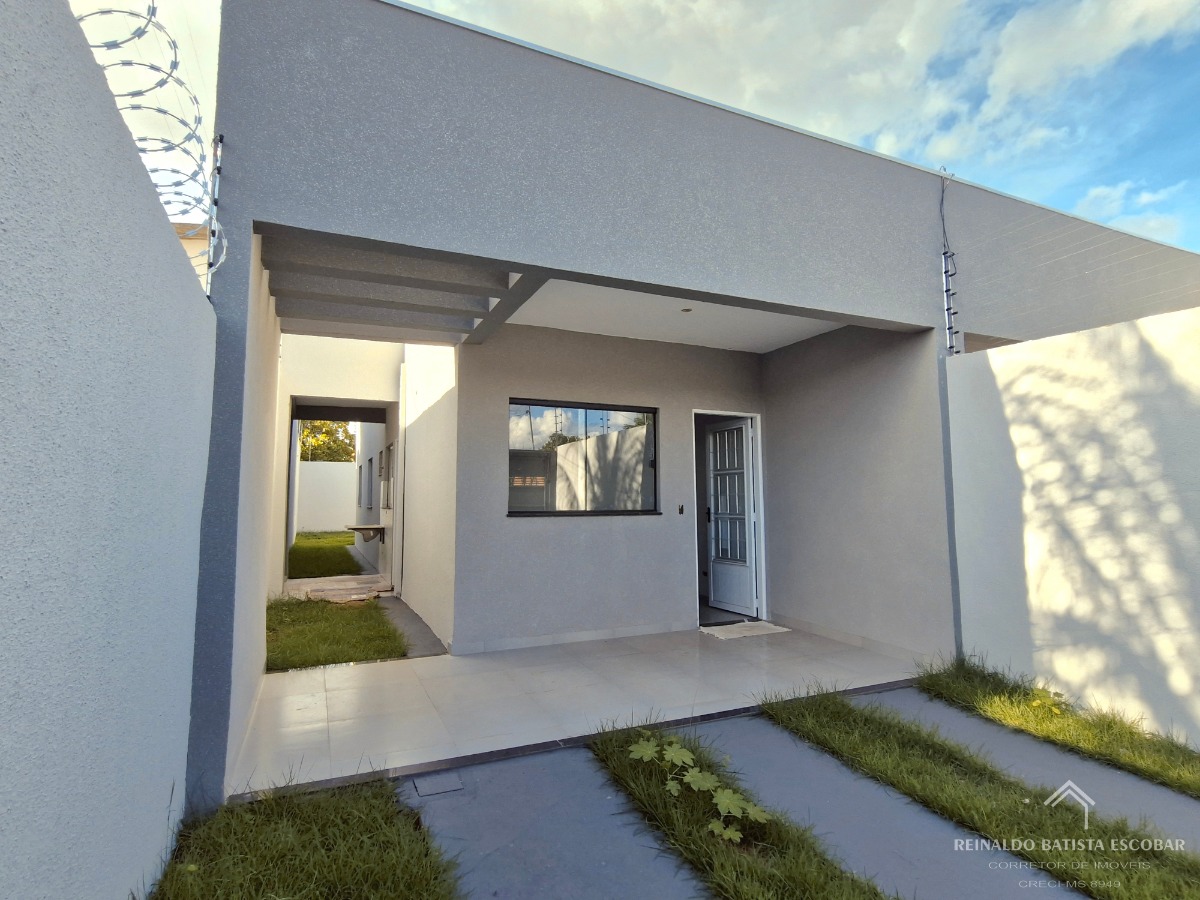 Oportunidade - casa nova à venda com 1 quarto 1 suíte, apena