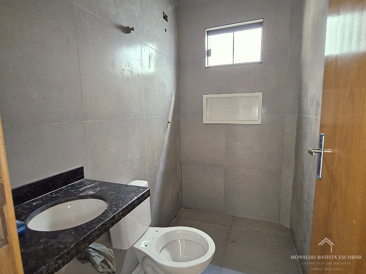 Oportunidade - casa nova à venda com 1 quarto 1 suíte, apena