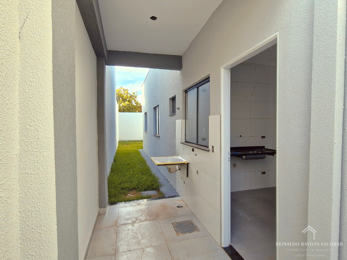Oportunidade - casa nova à venda com 1 quarto 1 suíte, apena