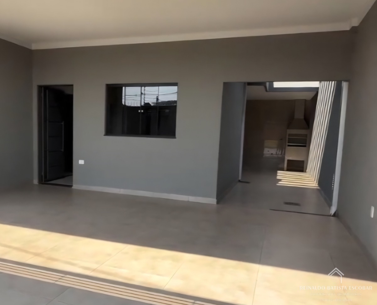 Casa térrea nova à venda com 2 quartos design moderno no bai