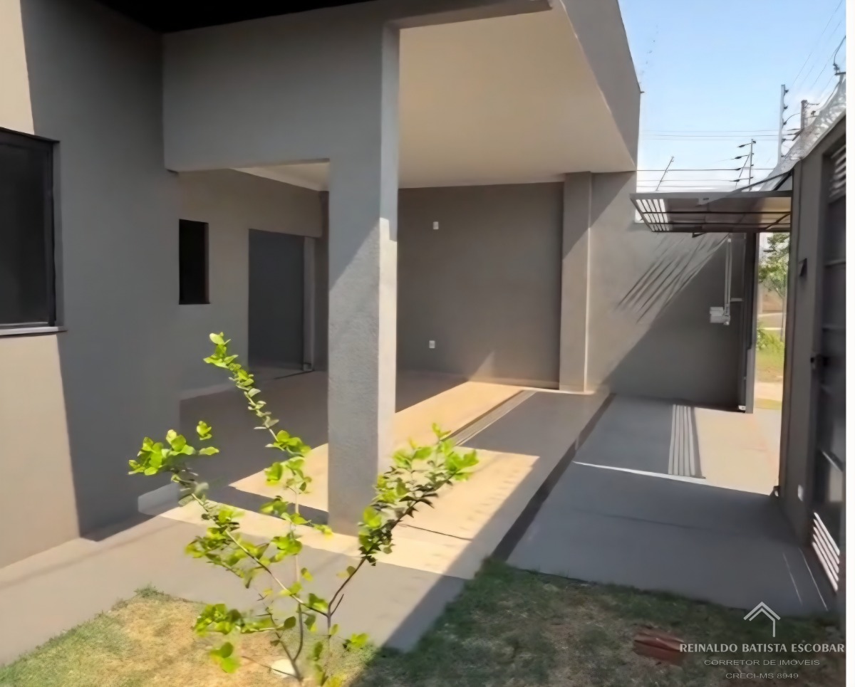Casa térrea nova à venda com 2 quartos design moderno no bai