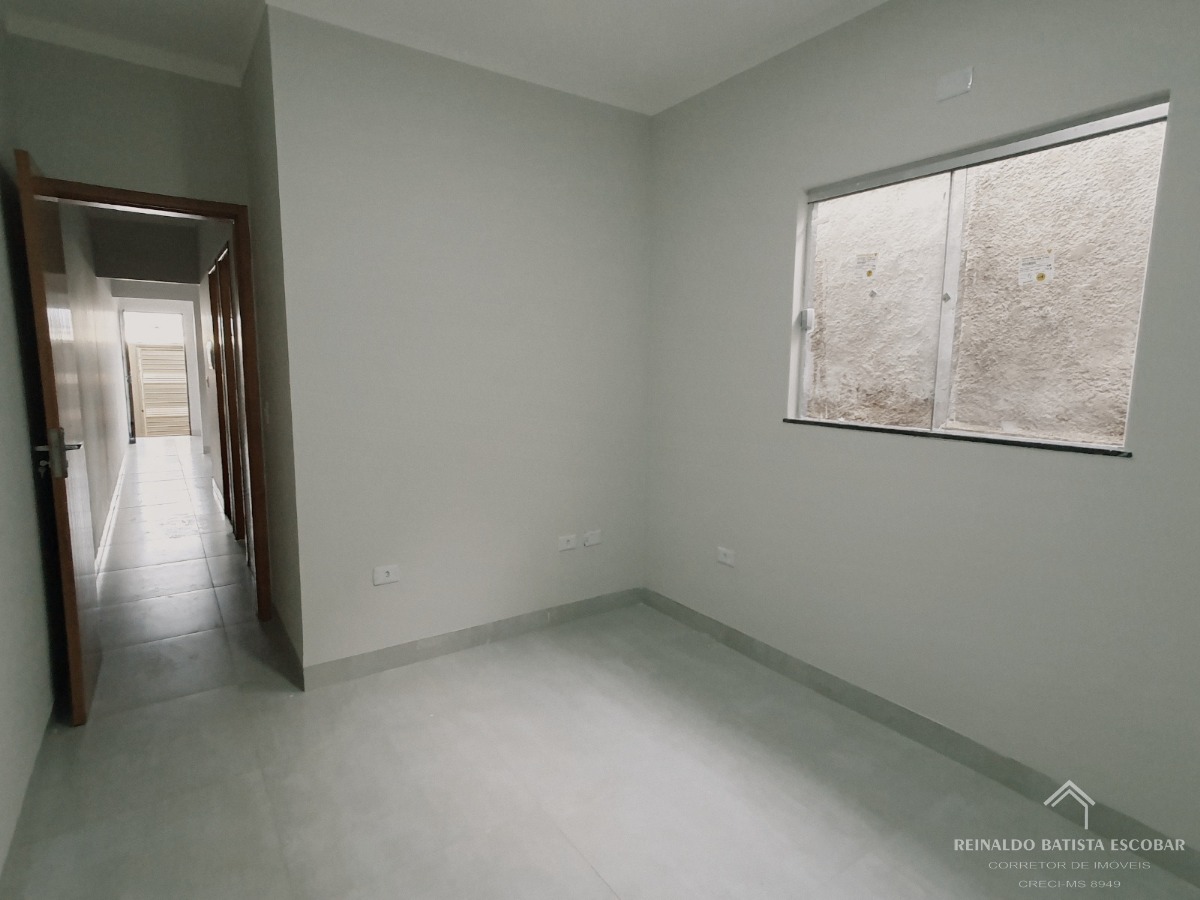 Casa térrea nova com 1 quarto 1 suíte próximo ao colégio mil